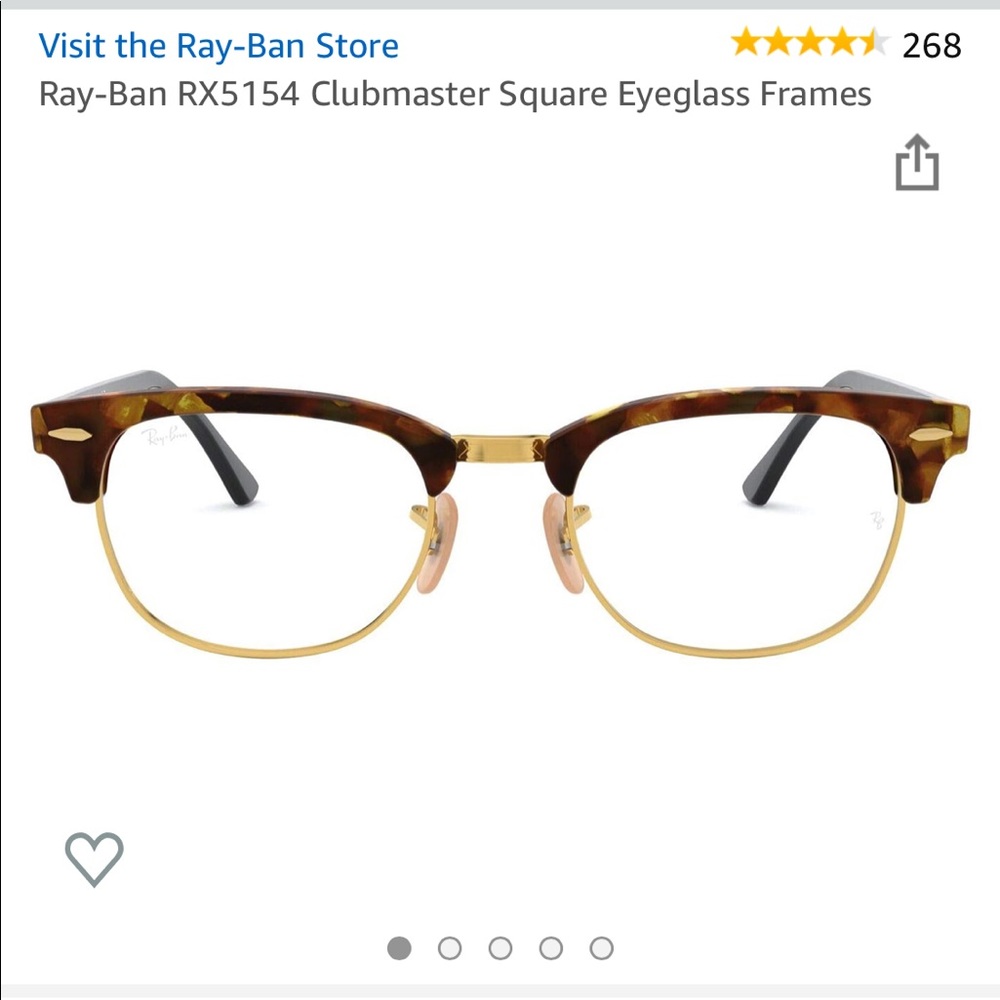 Ray-Ban RX5154 Clubmaster Square Eyeglass Frames